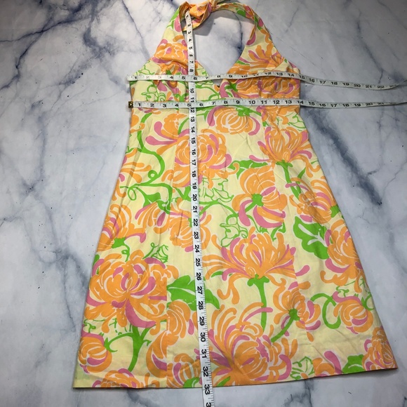 Lilly Pulitzer What A Wonderful World Halter Dress - Picture 8 of 8